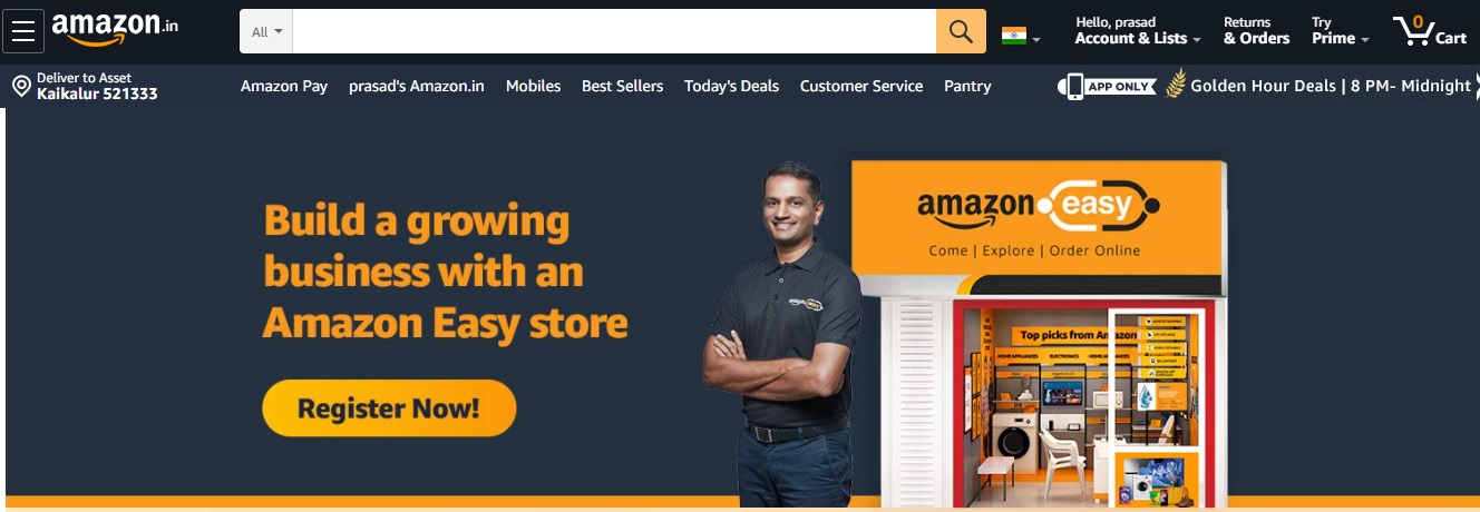 How to open shop on amazon